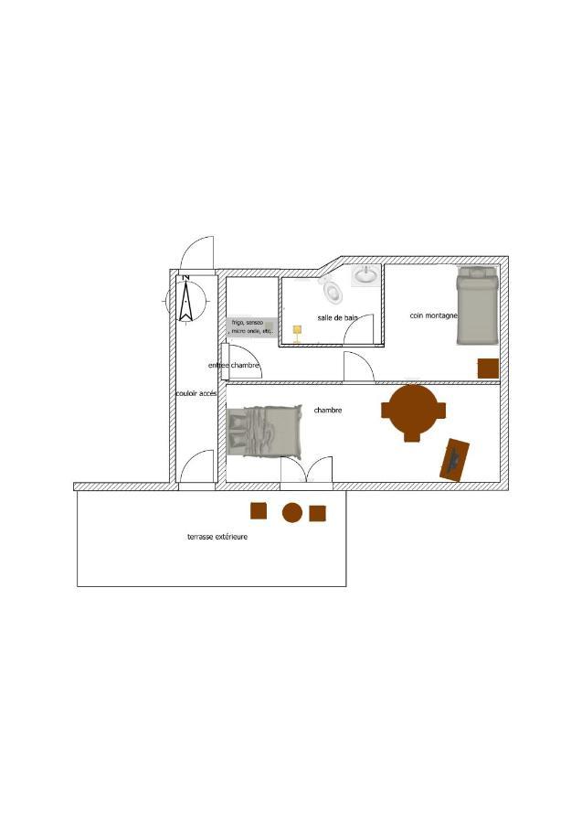 Chambre Les Ormes Enchastrayes Exterior foto